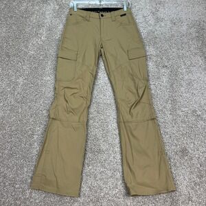 Wrangler ATG All Terrain Gear Womens Tan Khaki Cargo Utility Hiking Pants Size 6